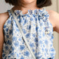 Albion Premium Girls Lemon Mint Blue Frock