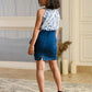 Albion Premium Girls Lemon Mint Blue Frock