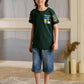 Albion Premium Boys Bambini Green T-shirt
