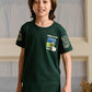 Albion Premium Boys Bambini Green T-shirt