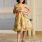 Albion Premium Girls Napoleon Gold Frock