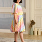 Albion Premium Girls Mayka Rainbow Frock