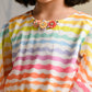Albion Premium Girls Mayka Rainbow Frock