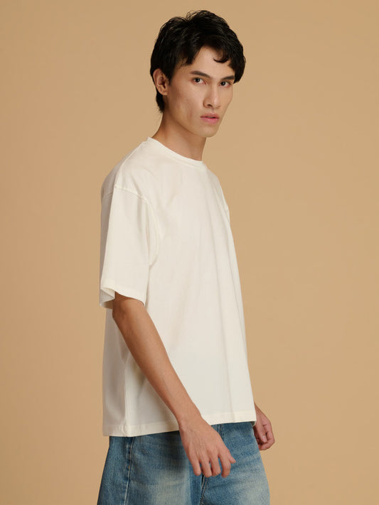 Albion Premium Men White T-Shirt