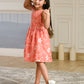 Albion Premium Girls Jilax Peach Frock