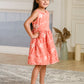 Albion Premium Girls Jilax Peach Frock
