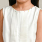 Albion Premium Girls Napoleon White Frock
