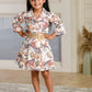 Albion Premium Girls Saloni Multi Frock