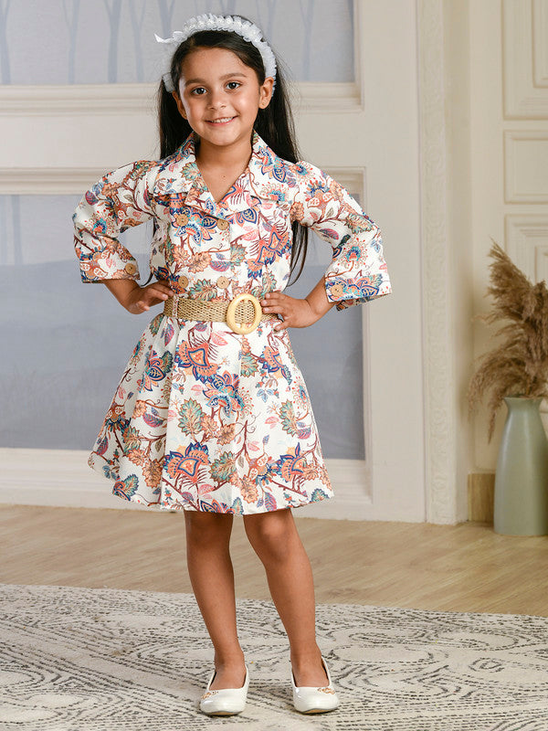 Albion Premium Girls Saloni Multi Frock
