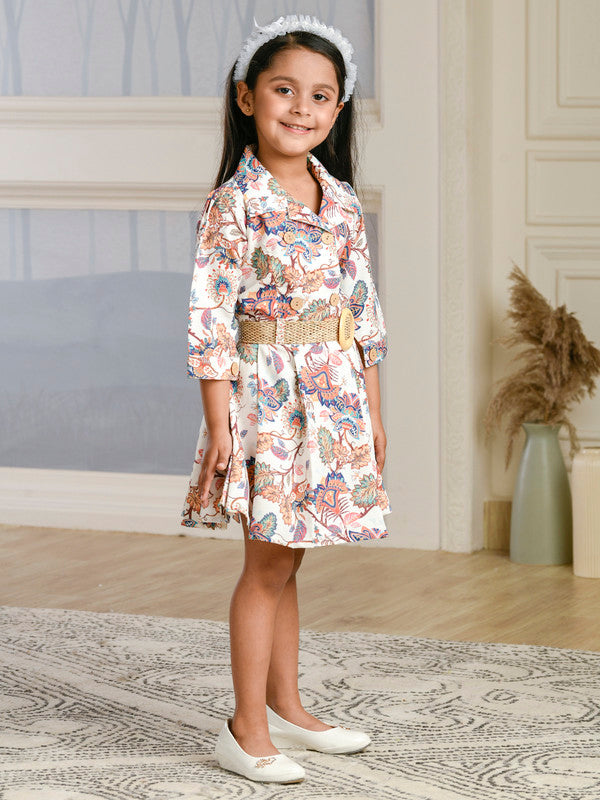 Albion Premium Girls Saloni Multi Frock