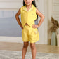 Albion Premium Girls Set Pure Pink E-Lemone Skirt Top