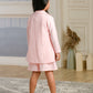 Albion Premium Girls Set Innocence Peach Skirt Top