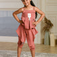 Albion Premium Girls Set Tiny Queen Pich Skirt Top