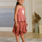 Albion Premium Girls Set Tiny Queen Pich Skirt Top
