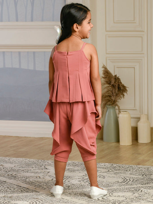 Albion Premium Girls Set Tiny Queen Pich Skirt Top