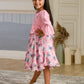 Albion Premium Girls Archana Pink Frock