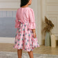 Albion Premium Girls Archana Pink Frock