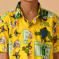 Albion Premium Boys Yellow Co-ord set