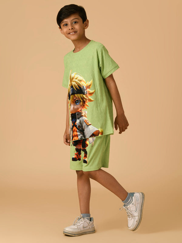 Albion Premium Boys Green Co-ord set