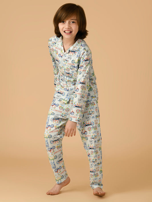 Albion Premium Boys Multi Night Suit