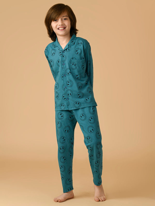 Albion Premium Boys Blue Night Suit