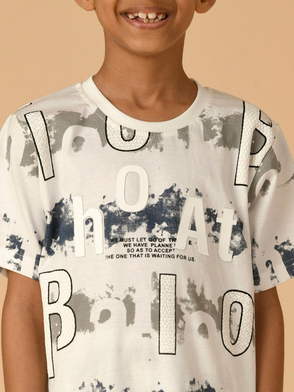 Albion Premium Boys White Co-ord set