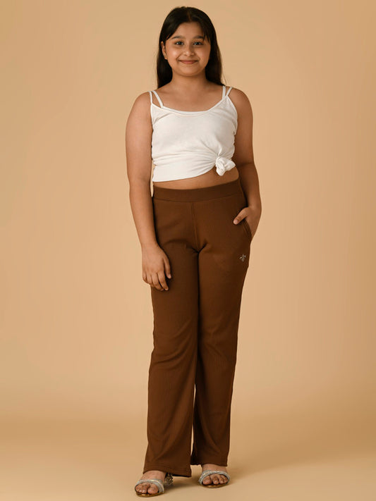 Albion Premium Girls Brown Lowers
