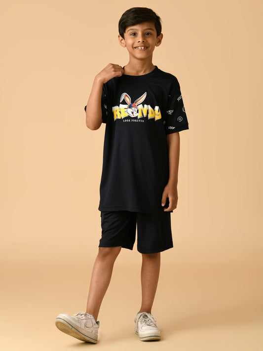 Albion Premium Boys Navy Co-ord set