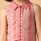 Albion Premium Girls Set Blue (Peach) Skirt Top