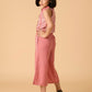 Albion Premium Girls Set Blue (Peach) Skirt Top