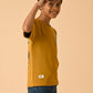 Albion Premium Boys Mustard T-shirt