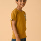 Albion Premium Boys Mustard T-shirt