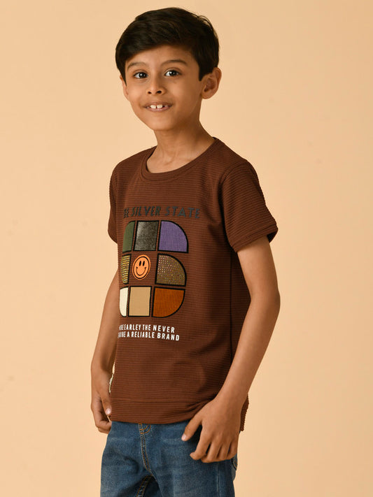Albion Premium Boys Coffee T-shirt