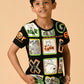 Albion Premium Boys Black T-shirt
