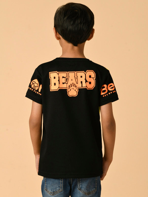 Albion Premium Boys Black T-shirt