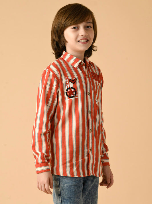 Albion Premium Boys Upper Red Shirt