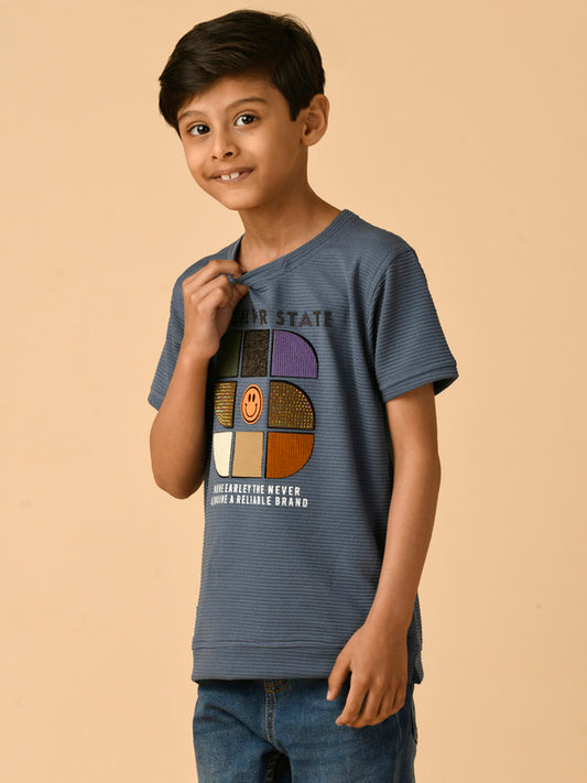 Albion Premium Boys Blue T-shirt