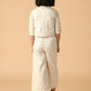 Albion Premium Girls Set Cream Skirt Top