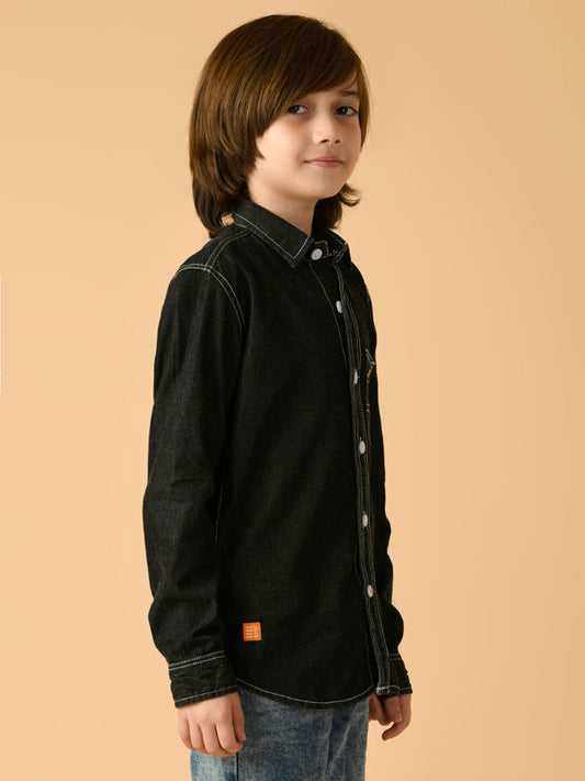Albion Premium Boys Upper Black Shirt