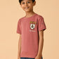 Albion Premium Boys Peach T-shirt