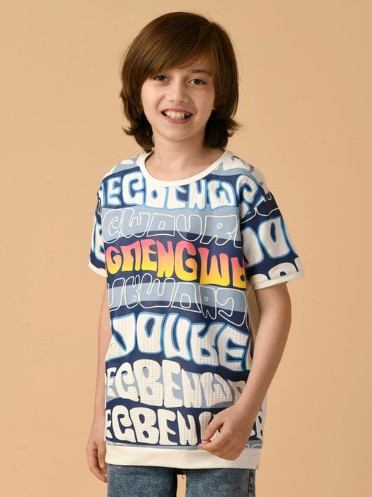 Albion Premium Boys S.blue T-shirt