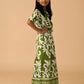 Albion Premium Girls Set Green Skirt Top