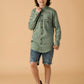 Albion Premium Boys Green Shirt