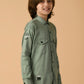 Albion Premium Boys Green Shirt