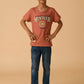 Albion Premium Boys Peach T-shirt