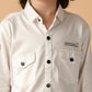 Albion Premium Boys White Shirt