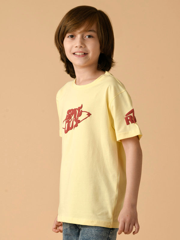 Albion Premium Boys Lemon T-shirt