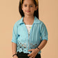 Albion Premium Girls Sky Top