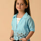 Albion Premium Girls Sky Top