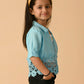 Albion Premium Girls Sky Top